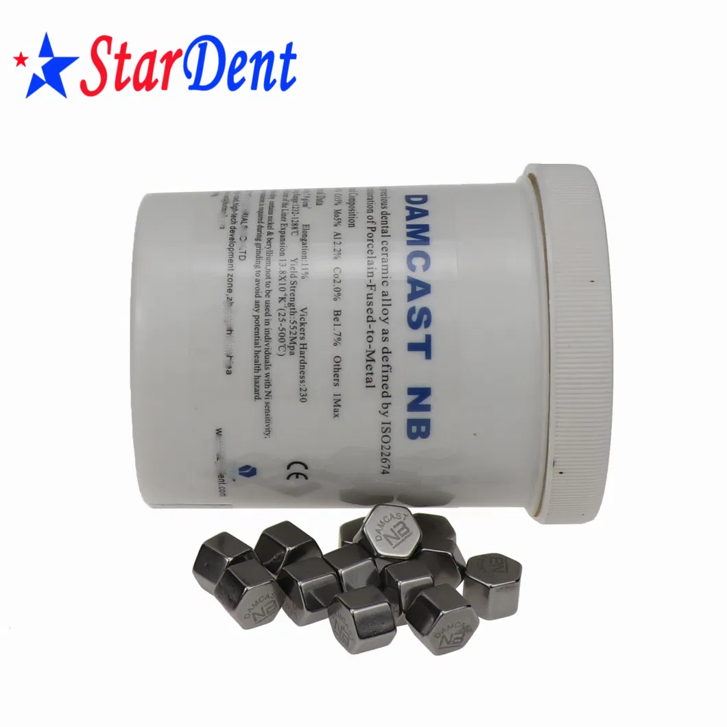 Dental Lab Denture Material Damcast Nb Metal Dental Alloy