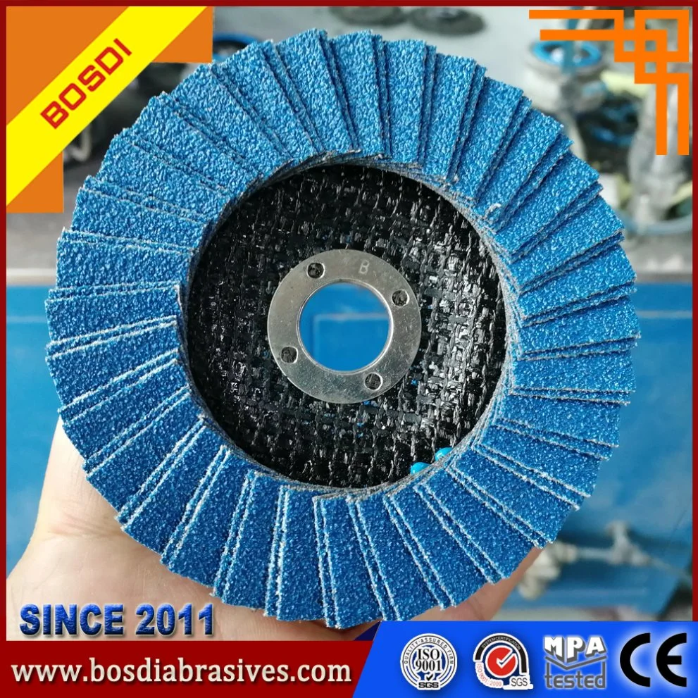 7&prime;&prime; Zirconia Flap Disc Polishing and Grinding Stainless Steel/Metal Grinding