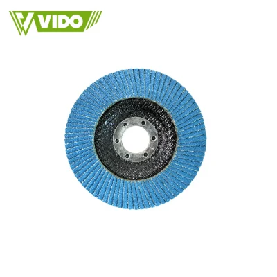 Vido Manufacturer Professional Zirconia Corundum Flexible Flap Disc Grinding for Stainless Steel