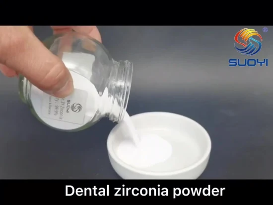 Ultra Fine Yttria Stabilized Zirconia 4y 4mol White Powder for Implantable Porcelain Dental Block/Disc